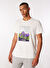 Discovery Expedition Beyaz Erkek Relaxed Baskılı T-Shirt D4SM-TST3263 