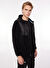 Oxnard OXM6040_EXPLORER-M Siyah Kapüşon Yaka Normal Kalıp Desenli Erkek Sweatshirt