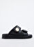 Vince Camuto Siyah Kadın Deri Terlik JAYNE