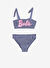Barbie Lacivert - Beyaz Kız Çocuk Bikini Takım BRB4SG-BKİ6003
