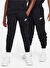 Nike Siyah Erkek Çocuk Düz Sweatpant FD3012-010 K NSW CLUB FLC CRGO PNT 