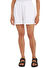 Tommy Hilfiger Beyaz Kadın Bağlamalı Keten Şort PULL ON CASUAL LINEN SHORT   