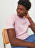 Jack & Jones Yuvarlak Yaka Pembe Erkek T-Shirt JJEORGANIC BASIC TEE SS O-NECK NOOS