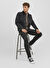 Jack & Jones Siyah Erkek Dar Paça Slim Fit  Denim Pantolon JJIGLENN JJORIGINAL MF 772 NOOS