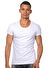 Darkzone Bisiklet Yaka Beyaz Erkek T-Shirt DZN8502