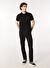 U.S. Polo Assn. Siyah Erkek Düz Paça Relaxed Fit  Denim Pantolon ERIC- U