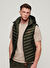 Haki Erkek Kapüşon Yaka Normal Kalıp Yelek M5011837AZC3_HOODED FUJI PADDED GIL 