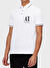 Armani Exchange Düz Beyaz Erkek Polo T-Shirt 8NZFPA Z8M5Z 71AX