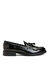 George Hogg Siyah Kadın Deri Loafer 93318