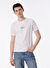 Ko Samui Bisiklet Yaka Baskılı Beyaz Erkek T-Shirt KMTR S212 NEO_GALLERY REGULAR FIT R