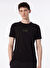 Ko Samui Bisiklet Yaka Baskılı Siyah Erkek T-Shirt KMTR S215 PEINTURE_GALLERY REGULAR