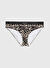Calvin Klein Bej - Siyah Kadın Bikini Alt BIKINI-PRINT KW0KW024900GM