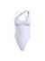 Calvin Klein Beyaz Kadın Mayo HALTER ONE PIECE KW0KW02423YCD