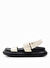 Desigual Krem-Siyah Kadın Sandalet 24SSSO012000