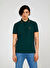The Crow Yağ Yeşili Erkek Normal Düz Polo T-Shirt FATHER BASIC POLO 