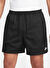 Nike Siyah Erkek Bol Kesim Düz Şort FN3307-010 M NK CLUB FLOW SHORT 