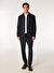 Fabrika Lacivert Erkek Slim Fit Düz Takım Elbise F4WM-TKM 2553 