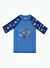 Slipstop Baskılı Mavi Erkek Çocuk T-Shirt ST2332000008