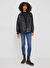 Yüksek Bel Standart Koyu Mavi Kadın Denim Pantolon PL204584GX60