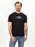 KARL LAGERFELD Bisiklet Yaka Siyah Erkek T-Shirt 755063542241