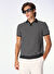 E 4.0 Design Studio x Fabrika Beyaz - Siyah Erkek Basic Çizgili Polo T-Shirt F4SM-TST F30 