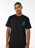 KARL LAGERFELD Bisiklet Yaka Baskılı Siyah Erkek T-Shirt 240M2204999