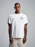 After Label Bisiklet Yaka Beyaz Erkek T-Shirt MYSENJS11/S2-_T-SHIRT UOMO