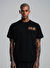 After Label Bisiklet Yaka Siyah Erkek T-Shirt MYSENJS11/S2-_T-SHIRT UOMO