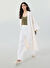 People By Fabrika Nakışlı Bej Kadın Kaftan BPBF4SL-KMN5608