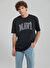 Mavi Bisiklet Yaka Baskılı Siyah Erkek T-Shirt M0611711-900_MAVİ LOGO TİŞÖRT