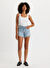 Levis Açık Mavi Kadın Normal Şort 80S MOM SHORT TR MAKE A DIFFERENCE 