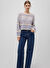 Mavi Kadın Mor Bisiklet Yaka Loose Fit Kazak M1710154-70538 