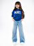 Mavi Orta Bel Açık İndigo Kız Çocuk Denim Pantolon M7010036-82083