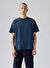 Levis Bisiklet Yaka Düz Mavi Erkek T-Shirt A0637-0058_RED TAB VINTAGE TEE NAVA