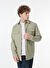 Mustang Relaxed Yıkamalı Bej Erkek Denim Gömlek M4WM-GML-1824