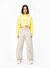Pinko Yuvarlak Yaka Baskılı Sarı Kadın Sweatshırt 103129A1LU