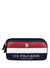 U.S. Polo Assn. Lacivert - Kırmızı - Beyaz Erkek Çocuk 20x10x6 cm Kalem Çantası PLKLK24173   