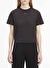 Calvin Klein Siyah Kadın Standart Baskılı T-Shirt NANO LOGO REGULAR T-SHIRT 