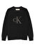 Calvin Klein Siyah Erkek Çocuk Bisiklet Regular Fit Baskılı Kazak IB0IB02219BEH 
