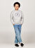 Tommy Hilfiger Gri Erkek Çocuk Baskılı Sweatshirt KB0KB09192P1A 