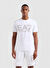 EA7 Bisiklet Yaka Beyaz Erkek T-Shirt 3DPT37PJMUZ