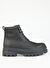Calvin Klein Siyah Erkek Deri Bot LUGGED BOOT LACEUP REBELLIOUS