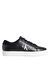 Calvin Klein Siyah-Beyaz Erkek Deri Sneaker CLASSIC CUPSOLE LOW LACEUP LTH