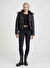Calvin Klein Jeans Siyah Kadın Dik Yaka Standart Fit Puffer Mont MW DOWN SHORT PUFFER