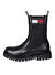 Tommy Hilfiger Siyah Kadın Deri Bot EN0EN02625BDS