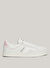Tommy Hilfiger Beyaz-Pembe Kadın Deri Sneaker EN0EN02612TH2