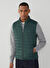 Hackett Yeşil Erkek Dik Yaka Slim Fit Puffer Yelek HM403089