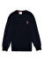U.S. Polo Assn. Lacivert Erkek Çocuk Bisiklet Slim Fit Düz Kazak TCDUNIBKIDS-BSK24 