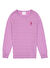 U.S. Polo Assn. Lila Kız Çocuk Bisiklet Slim Fit Düz Kazak TB02-KIDS-BSK24 
