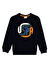 U.S. Polo Assn. Bisiklet Yaka Baskılı Lacivert Erkek Çocuk Sweatshirt 1946754